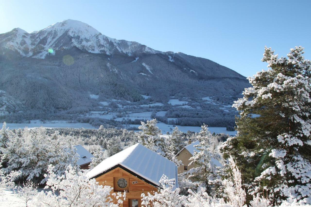 Clos Shambhala-Chalet D'Hotes Saint-Jean-Saint-Nicolas Экстерьер фото