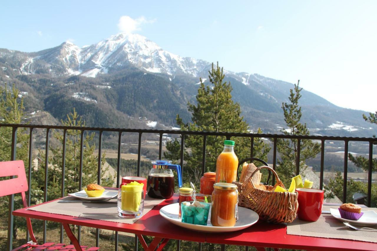 Clos Shambhala-Chalet D'Hotes Saint-Jean-Saint-Nicolas Экстерьер фото