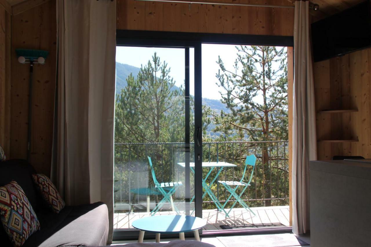 Clos Shambhala-Chalet D'Hotes Saint-Jean-Saint-Nicolas Экстерьер фото